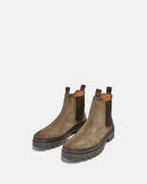 BOTTINES ALEC/VEL TAUPE - minelli.fr